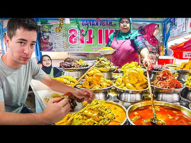 33 Indonesian STREET FOODS Across Indonesia!! NASI PADANG, YOGYAKARTA Gudeg + BANDUNG BBQ!!