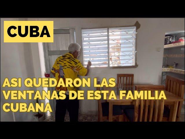 Así Quedaron las Ventanas de Esta Familia Cubana /Respondo Preguntas de Seguidores /Mi vida en Cuba.