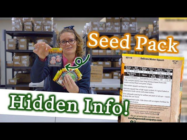 How To Be A Better Gardener By Navigating Seed Packs