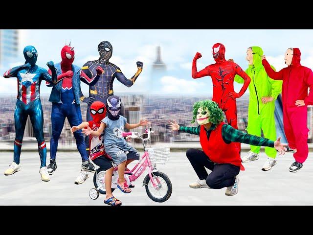 What If Many SPIDER-MAN & JOKER in 1 HOUSE ?? || Rescue KID SPIDER MAN, KID VENOM ( Special Action )