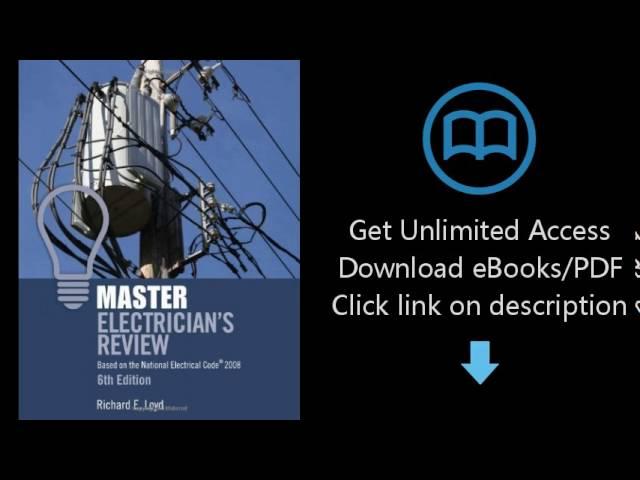 Download Master Electrician's Review: Based on the National Electrical Code 2008 [P.D.F]