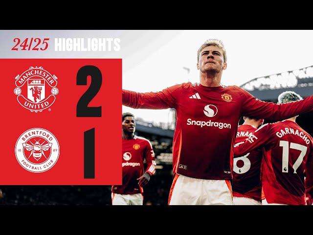 Hojlund & Garnacho Complete COMEBACK! | Man Utd 2-1 Brentford