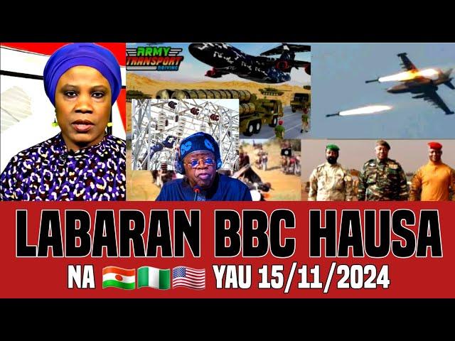 BBC Hausa  Labaran Duniya Na yau 15/11/2024 #bbc