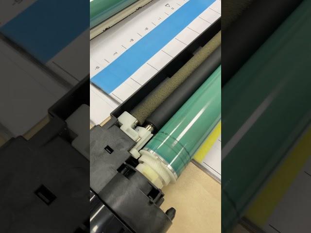 Полосы при печати на цветном принтере формата А3 CANON 3025