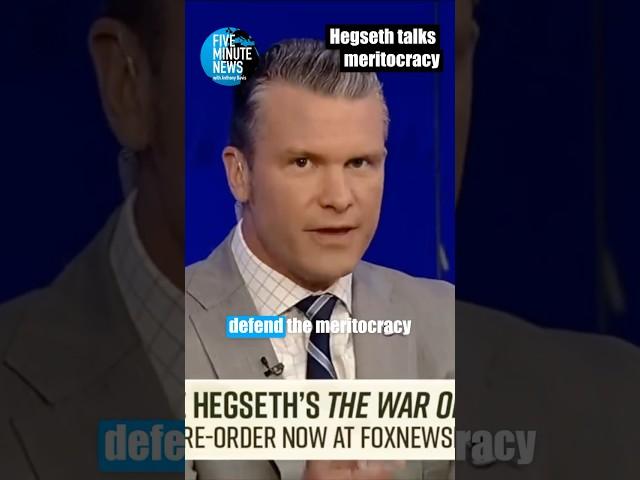 Pete Hegseth exposes his extreme views on the U.S.