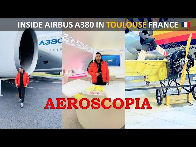 Aeroscopia Museum Toulouse | Full Tour - Airbus A380 I Luxury  Flying