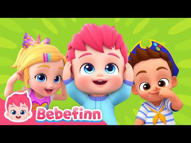 ‍️ Head, Shoulder,Knees and Toe | Sing Along Bebefinn | Best Kids Songs and Nursery Rhymes