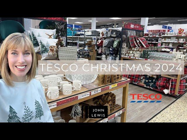 TESCO CHRISTMAS 2024  Christmas Home, Clothes F&F and Food 