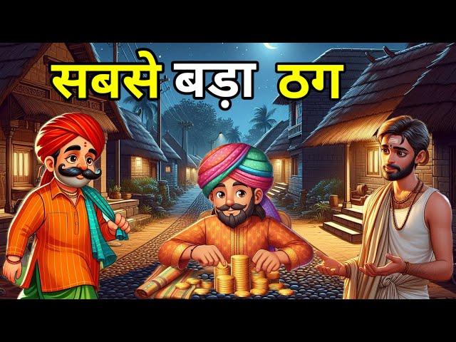  सबसे बड़ा ठग । Hindi Moral Story |Kahani | नई कहानियाँ I लोककथा |Moral kahani। bedtime story