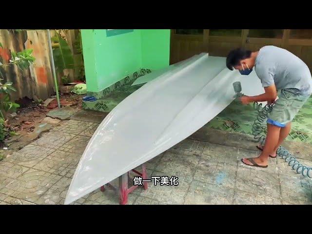 The cost is about 200 yuan, and an electric speedboat is hand-made, which is not only fast but al...