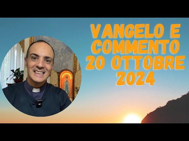 Si è grandi se si è piccoli - Vangelo e commento - 20 ottobre 2024