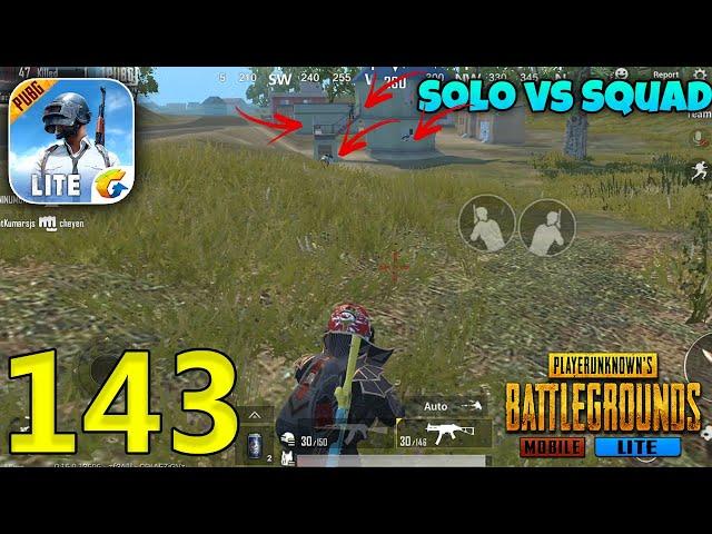 Can Techzamazing Win SOLO vs Full Squad?? | PUBG Mobile Lite