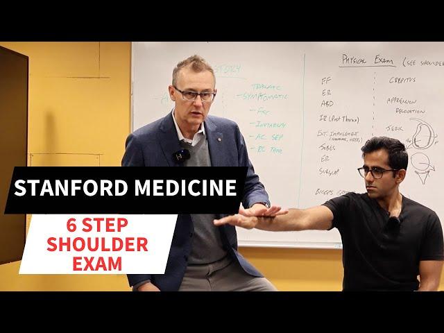 Stanford Orthopaedic SURGEON - 6 Step SHOULDER Exam