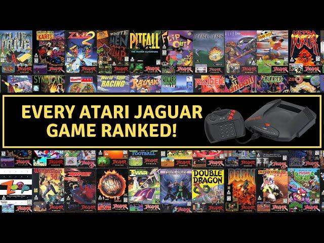 Every ATARI JAGUAR Game Ranked From WORST TO FIRST By The Critics