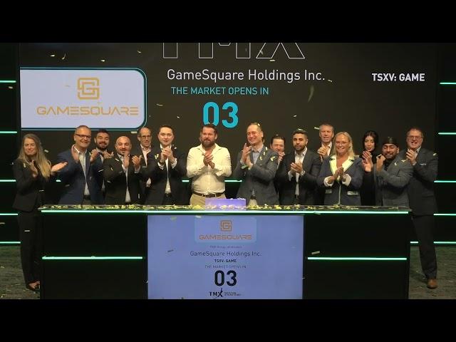 GameSquare Holdings Inc. Opens the Market Thursday, August 23, 2023