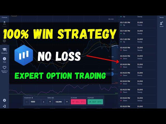 200% win rate secret strategy expert option trading tricks#expertoption