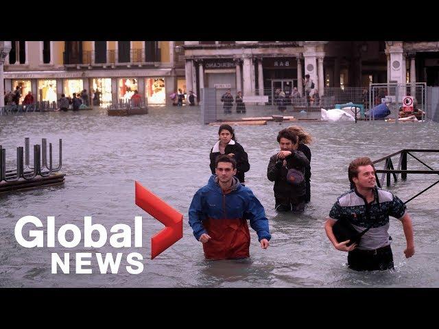 Venice flooding puts three-quarters of the city under its worst water levels in 6 years