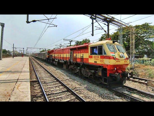 Crazy FAST 15 DIESEL Trains at full Speed attacks Kelve Road at 130 kmph  - Indian Railways