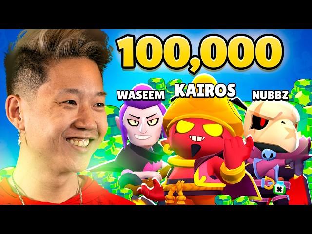 8 YouTubers Fight for 100,000 Gems in Brawl Stars!