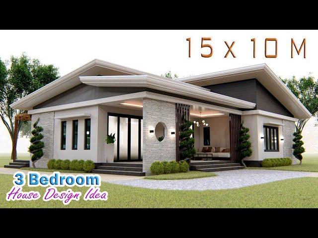 Amazing House Design Idea |  15 x 10 Meters | Pinoy Dream House