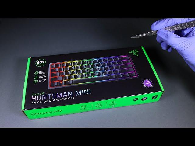 Razer Huntsman Mini Gaming Keyboard Unboxing - ASMR