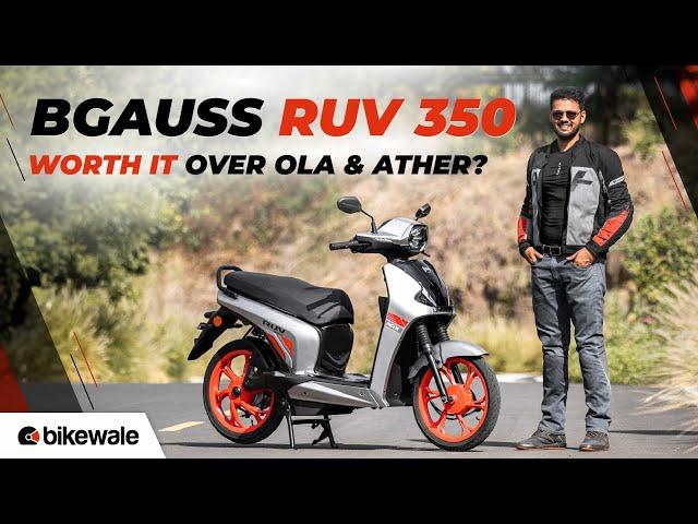 BGauss RUV 350 Review | Should You Buy It? | BikeWale