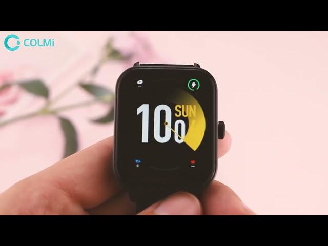 COLMI P81 Smartwatch 1.9 inch Screen 24H Health Monitor 100+ Sports Modes 100+ Watch Faces