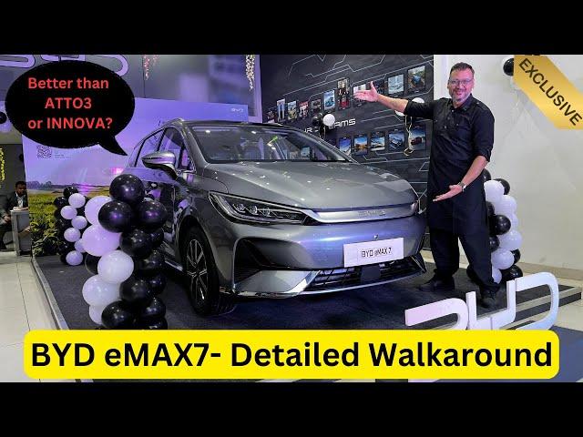 Is it worth 26 Lakhs? Electric MPV BYD eMAX7 | Most Detailed Walkaround |