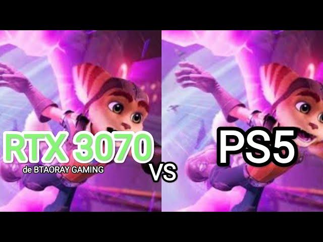 PS5 vs RTX 3070: Ratchet and clank rift apart performace fps