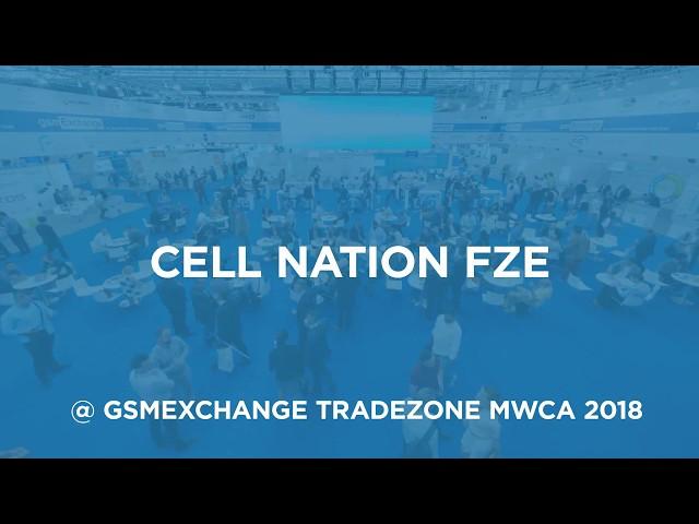 Cell Nation Fze Exhibiting with gsmExchange tradeZone @ MWCA 2018