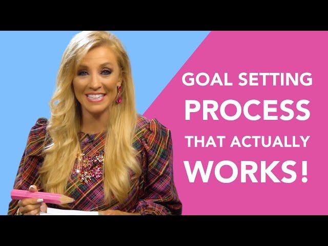 My 7 Step Goal Setting Process That Works! | how to set goals