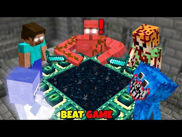 Minecraft But Scary Myths Beat The Game For You..