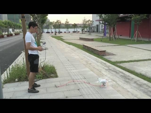 Phantom 3 Rescue a FPV Quad on Roof by Horusrc Product Manager KaiyuChen