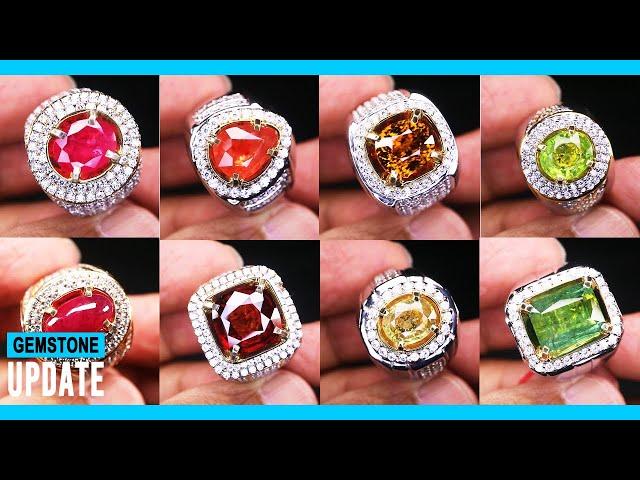 GEMSTONES UPDATE 14122024 - RUBY BURMA TOURMALINE ZIRCON MALI MANDARINE GARNET SAPPHIRE SPINEL