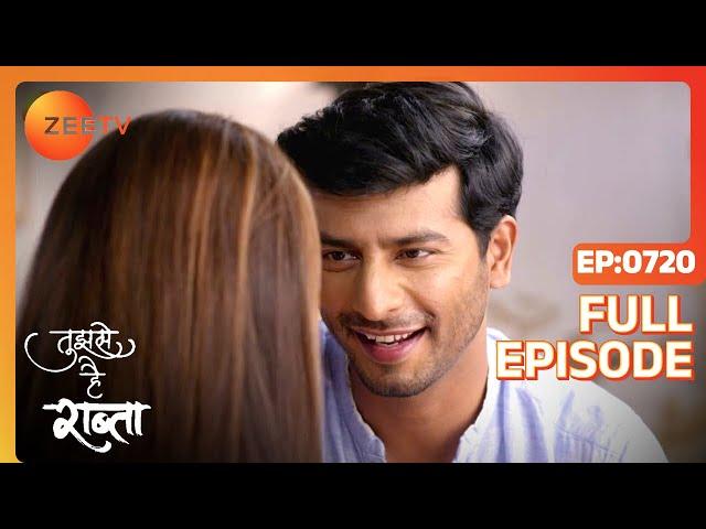 Malhar and Kalyani Learn the Truth - Tujhse Hai Raabta - Full ep 720 - Zee TV