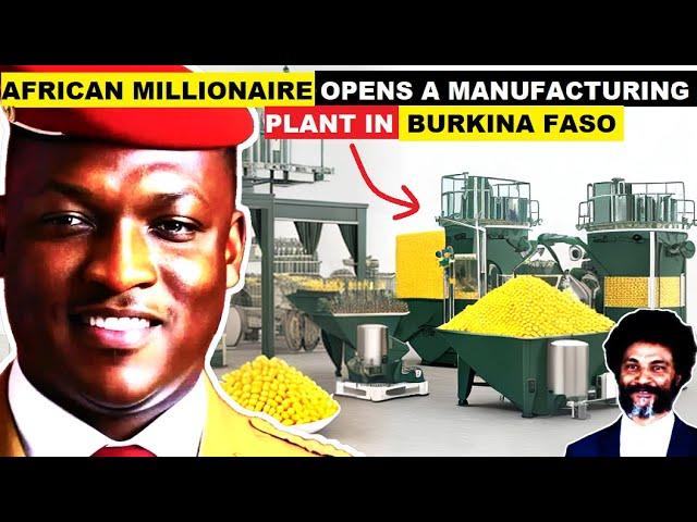 African millionaire meets Ibrahim Traore to open a plant for production of agricultural machineries