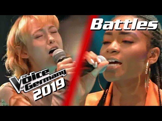 Jordin Sparks, Chris Brown - No Air (Sally vs. Frederic vs. Barbara) | Voice of Germany | Battles