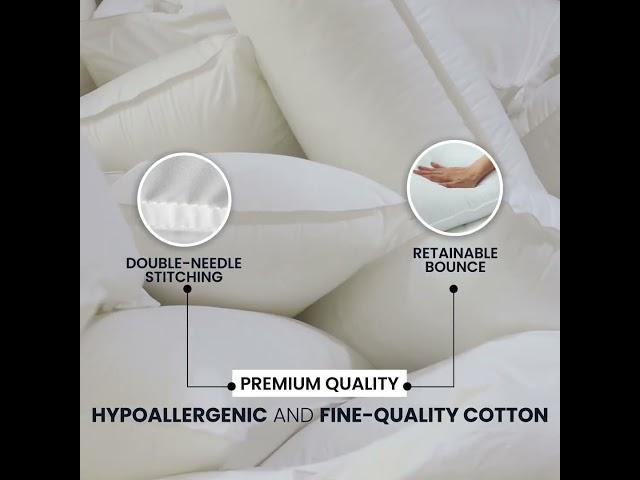 Best pillows for hotels | Down Alternative Pillows | DZEE Textiles