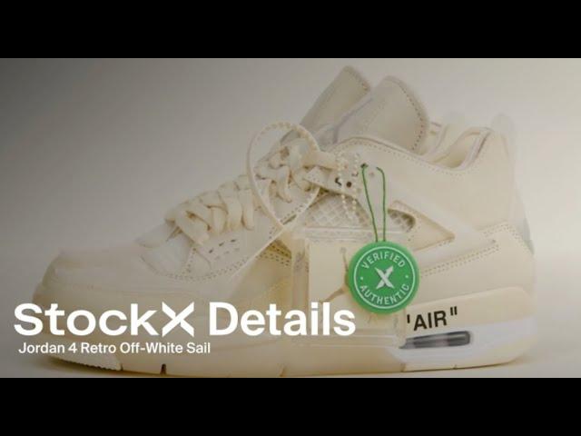 A Close Up Look at the Air Jordan 4 Off-White Sail | Details | StockX