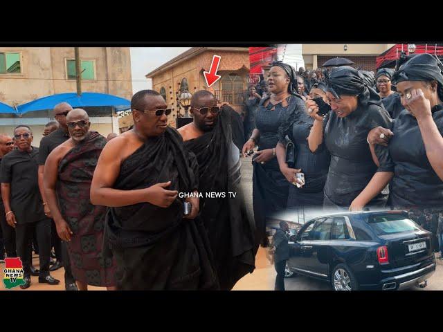 Watch how East Legon Executives beautifully arrived in their luxurious cars to mourn with Dr Despite