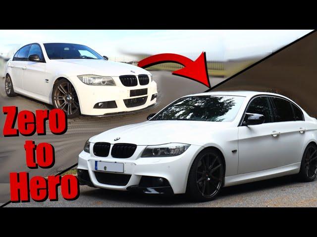 Tuning am BMW E90 von meiner Freundin!