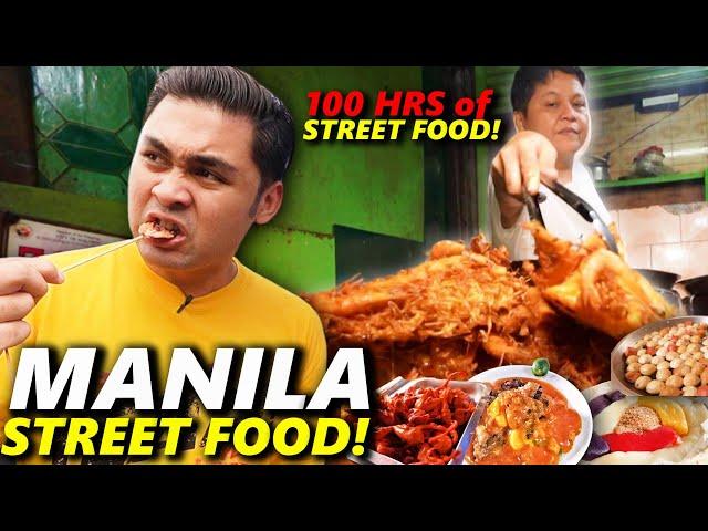 The Chui Show: BEST MANILA Street Food! 100 Hours of Eating! (Full Episode)