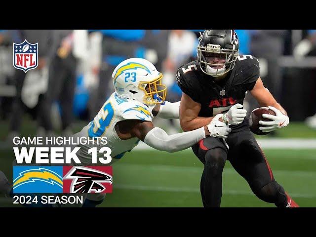 Los Angeles Chargers vs Atlanta Falcon Game Highlights | NFL 2024 Season Week 13