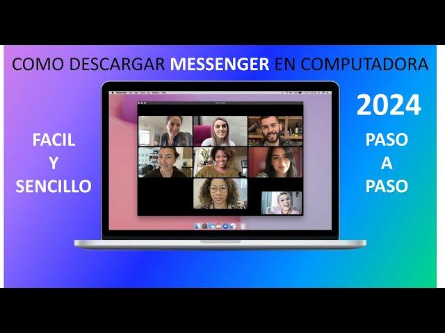 Como descargar MESSENGER en pc 2024