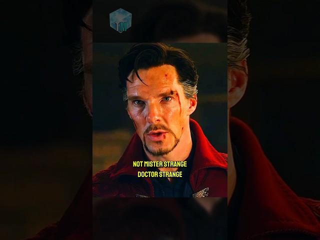 You lack imagination | Doctor Strange #avengers #marvel