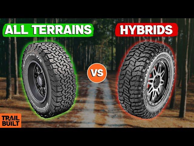 All-Terrain vs Hybrid Tires || What's the Difference?