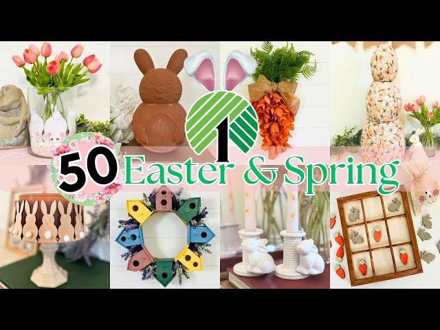 50 of the BEST DOLLAR TREE EASTER AND SPRING DIYS