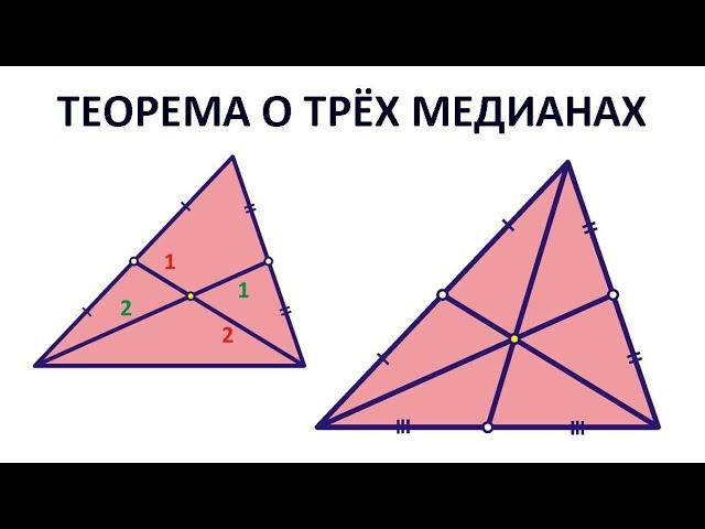 Теорема о трёх медианах
