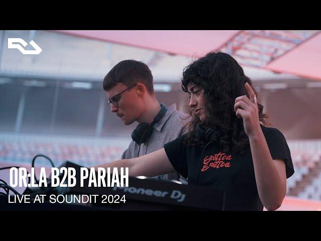 RA Live: Or:la B2B Pariah @ SOUNDIT 2024