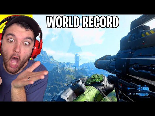 WORLD RECORD "HALO INFINITE" LEGENDARY SPEEDRUN ANY% IS ABSOLUTELY INSANE!!!